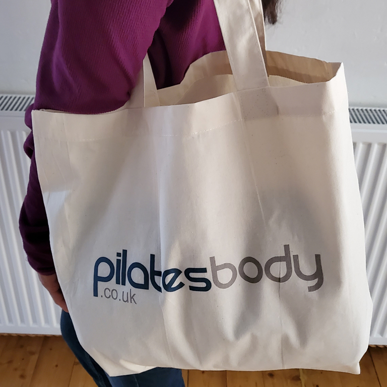 pilatesbody tote bag
